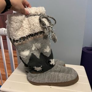 Knit Mukluk Boots